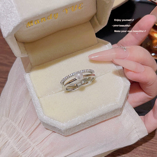 Princess Pearl Statement Ring